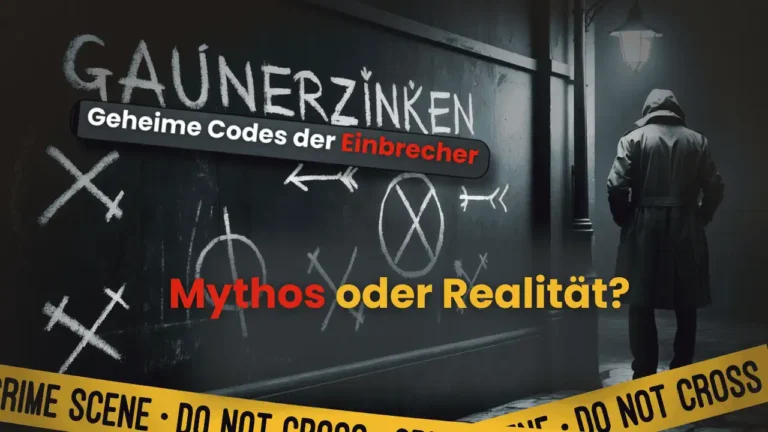 Gaunerzinken liste und bedeutung mit bildern