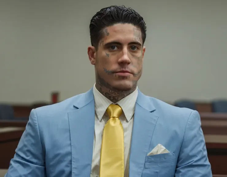 crimino wade wilson nachgestellt blauer anzug gericht webdesign